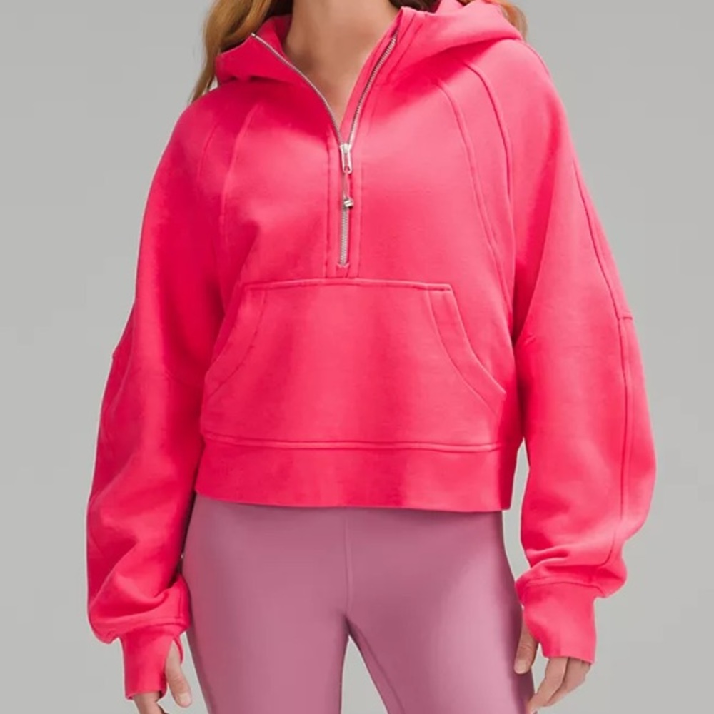 Lululemon Half Zip Scuba Hoodie